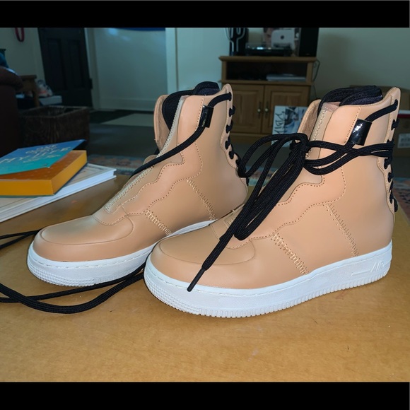 Nike Shoes - reverse lace up air force 1